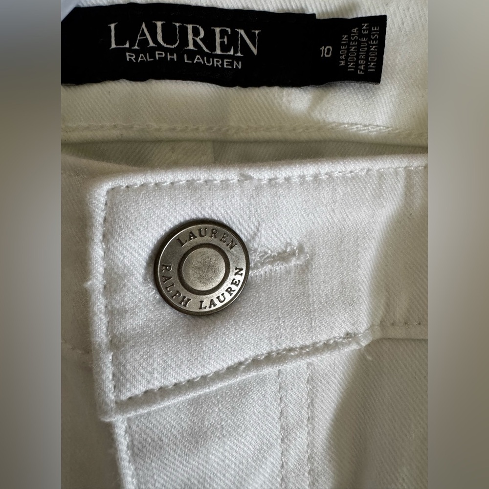 Lauren Ralph Lauren High-Rise Skinny Crop Jeans – Size 10 – New With Tags - Picture 2 of 6